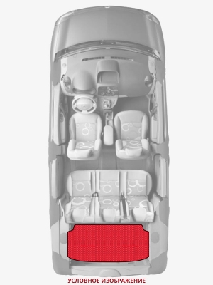 ЭВА коврики «Queen Lux» багажник для Volkswagen Iltis